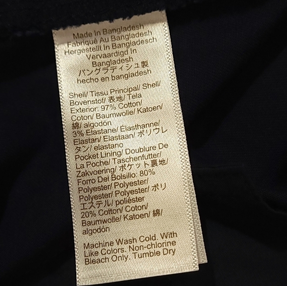 J. Crew High-Rise Girlfriend Chino Pant Navy Size 20 - Picture 5 of 12